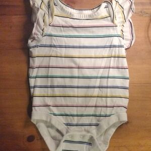GAP Multicolored Striped Bodysuit Soft Cotton One Piece​